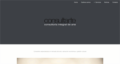 Desktop Screenshot of consultarte.es