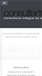 Mobile Screenshot of consultarte.es